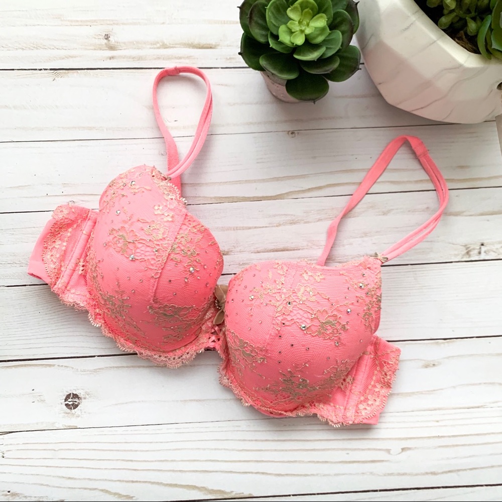 Bling Victoria’s Secret Push Up Bra